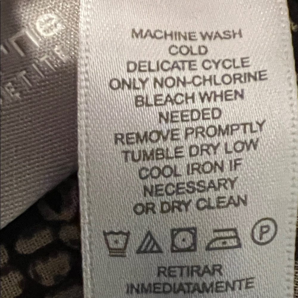 Brown & Tan Liz Claiborne 6P Patterned Shirt - Picture 4 of 7